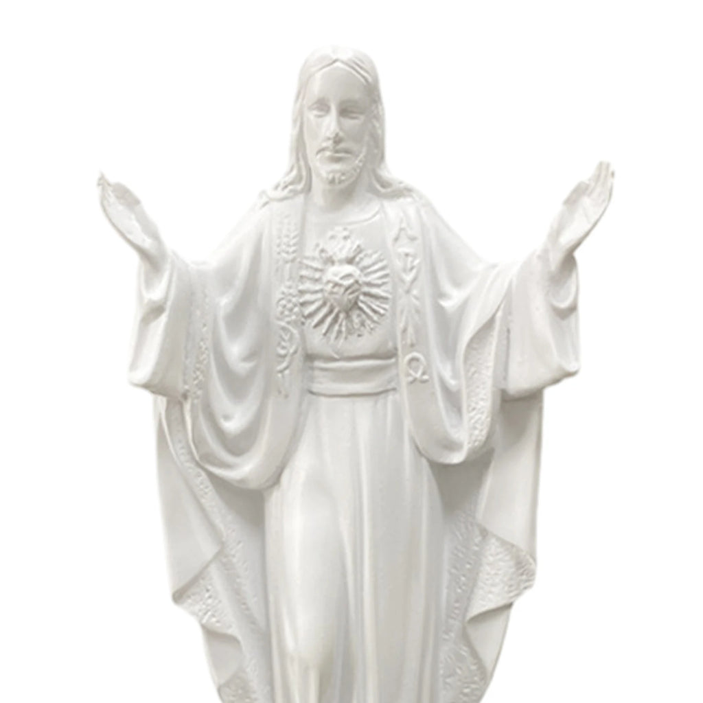 Statua jezusa i maryi z żywicy - katolicki wystrój religijny