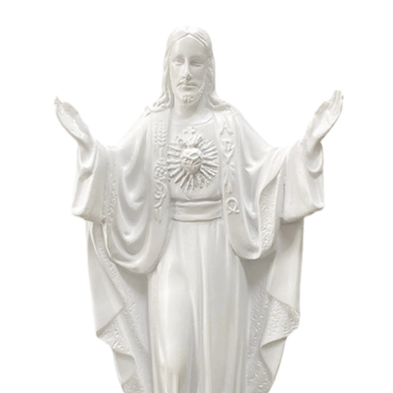 Resin Jesus & Mary Statue - Catholic Religious Home Decor