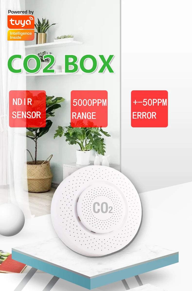 Monitor co2 ndir vabena precision | dokładny czujnik jakości powietrza wewnętrznego