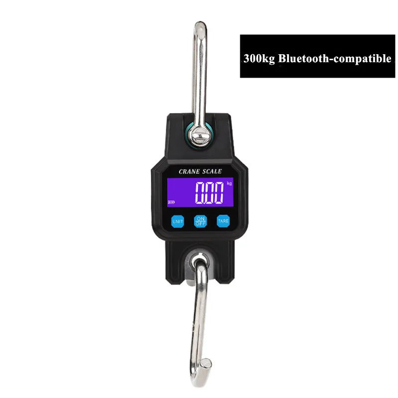 Precision 300kg Bluetooth Crane Scale | USB Digital Hanging Hook
