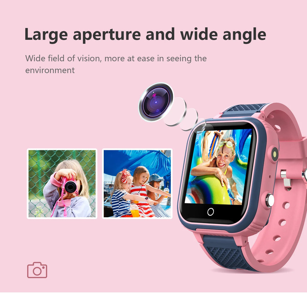 Lt21 smartwatch dla dzieci 4g – gps, rozmowy wideo, sos, wodoodporność ip67