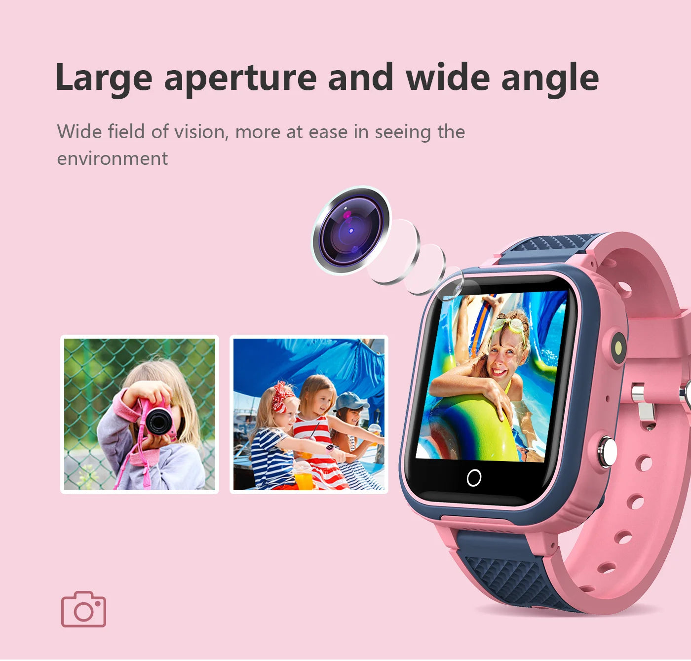 Lt21 smartwatch dla dzieci 4g – gps, rozmowy wideo, sos, wodoodporność ip67