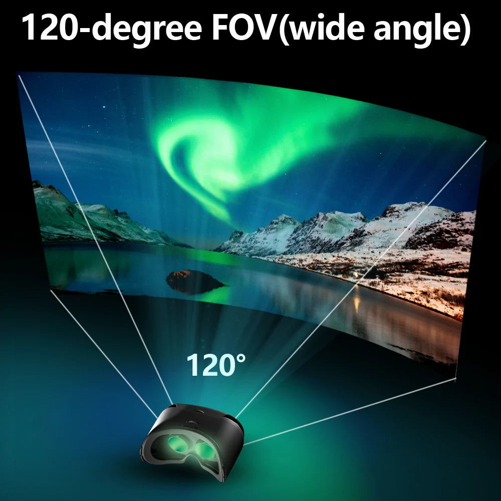 AyeBeau 3D VR Glasses - Immersive Virtual Reality Headset
