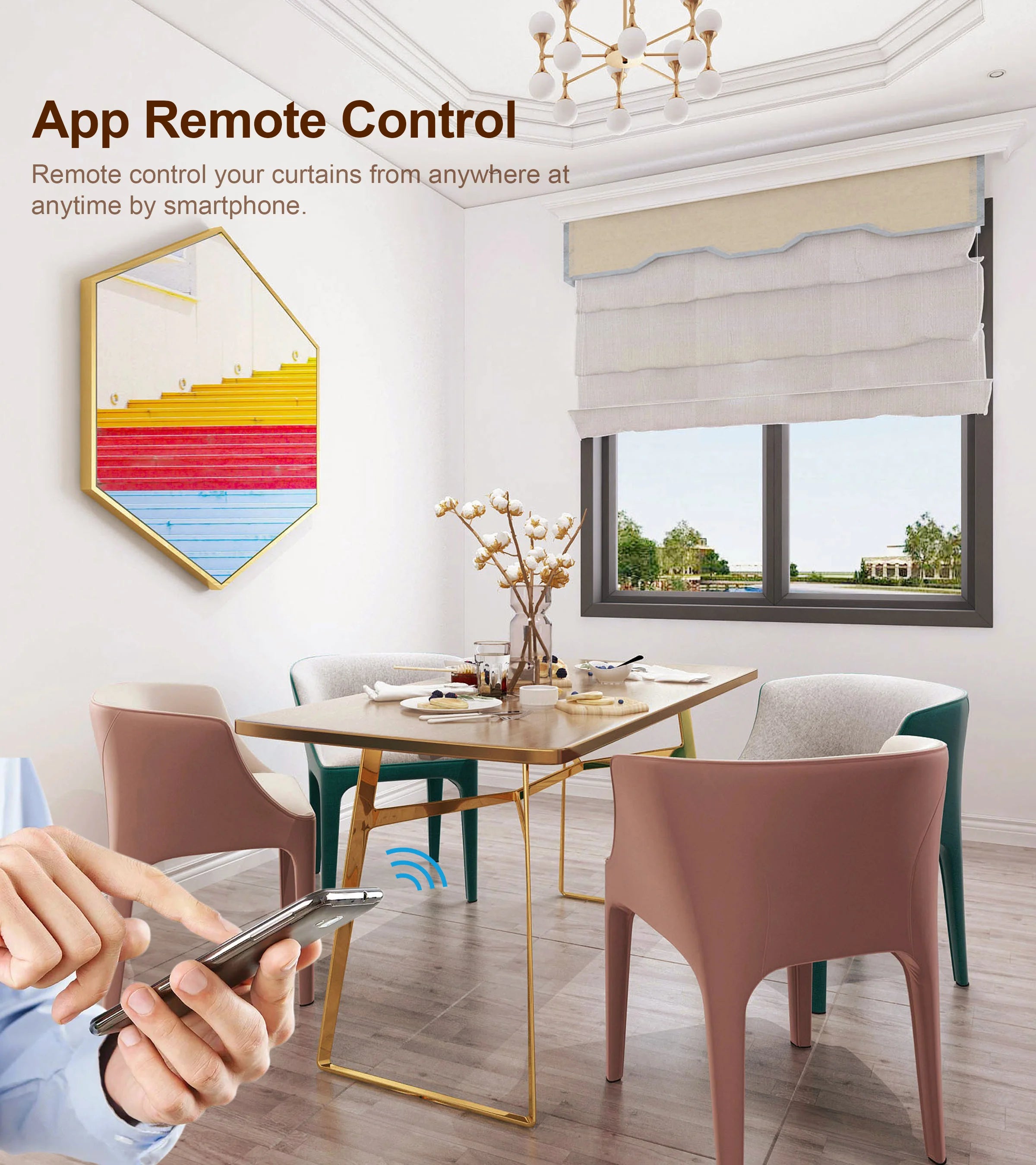 Girier tuya inteligentny moduł wifi do zasłon i rolet - kompatybilny z alexa i google home