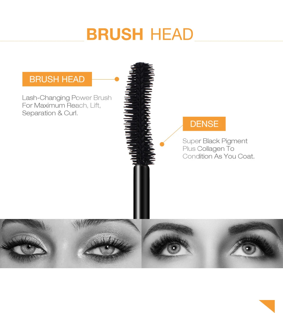 O.two.o 3d mascara: wydłużający czarny tusz do rzęs z efektem przedłużenia