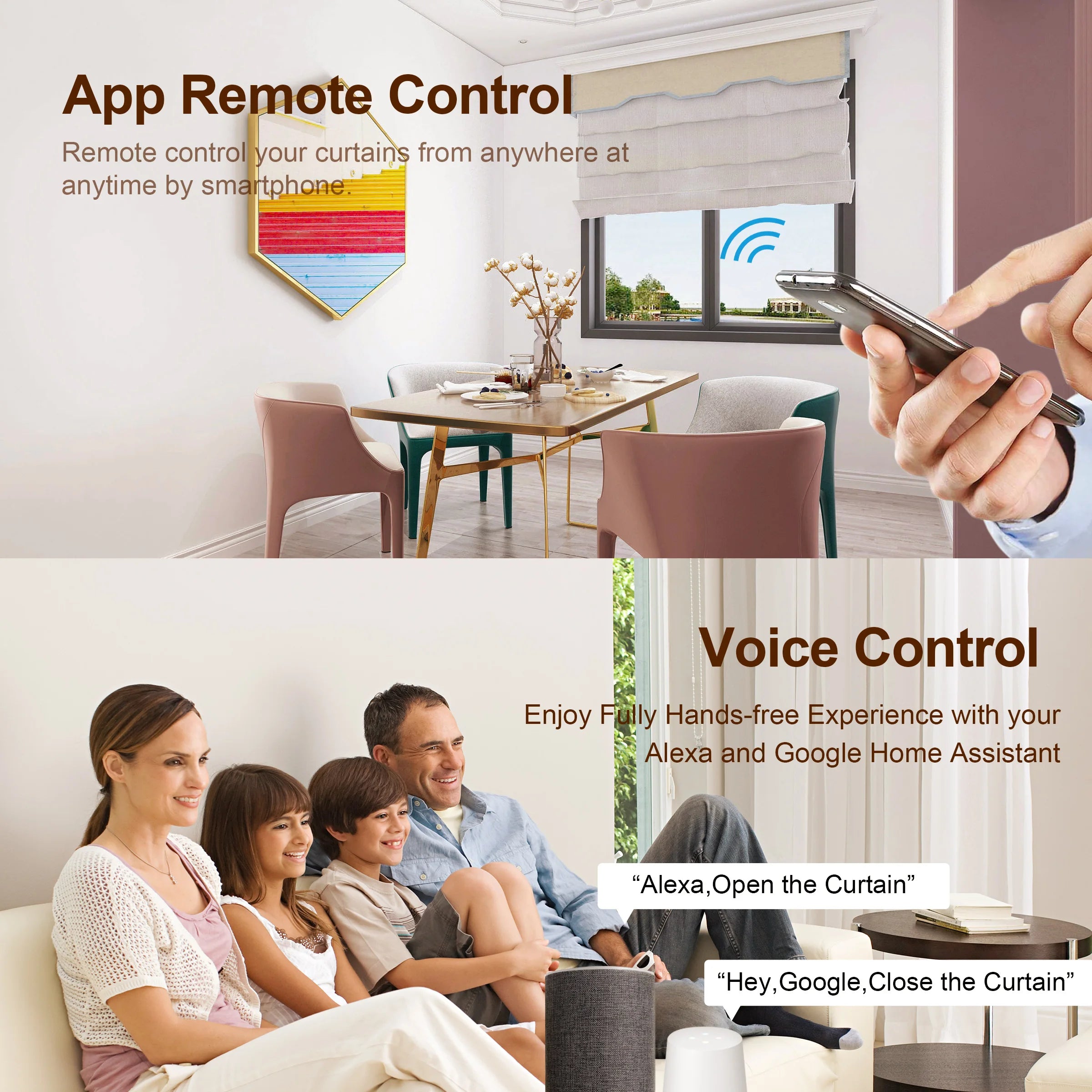 Girier tuya inteligentny moduł wifi do zasłon i rolet - kompatybilny z alexa i google home