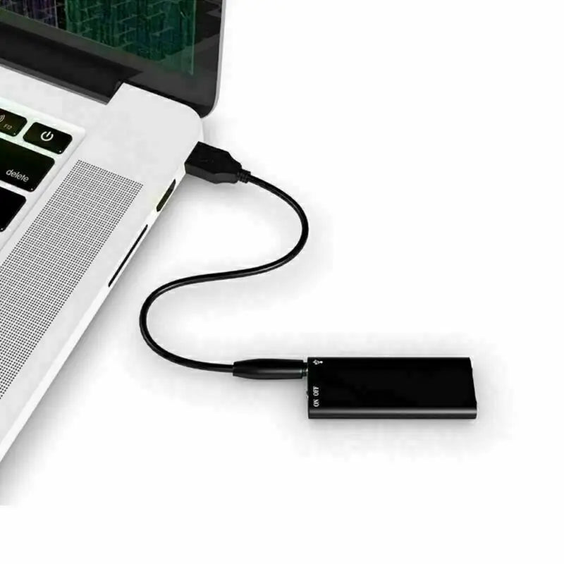 Ultracienka mini nagrywarka dyktafon cyfrowy odtwarzacz mp3 4-32gb
