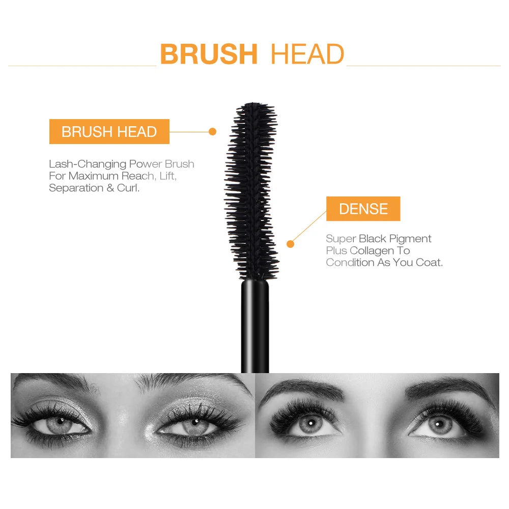O.two.o 3d mascara: wydłużający czarny tusz do rzęs z efektem przedłużenia