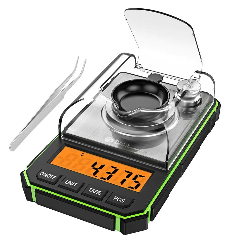 Cyfrowa waga miligramowa brifit 0.001g/50g z odważnikami kalibracyjnymi