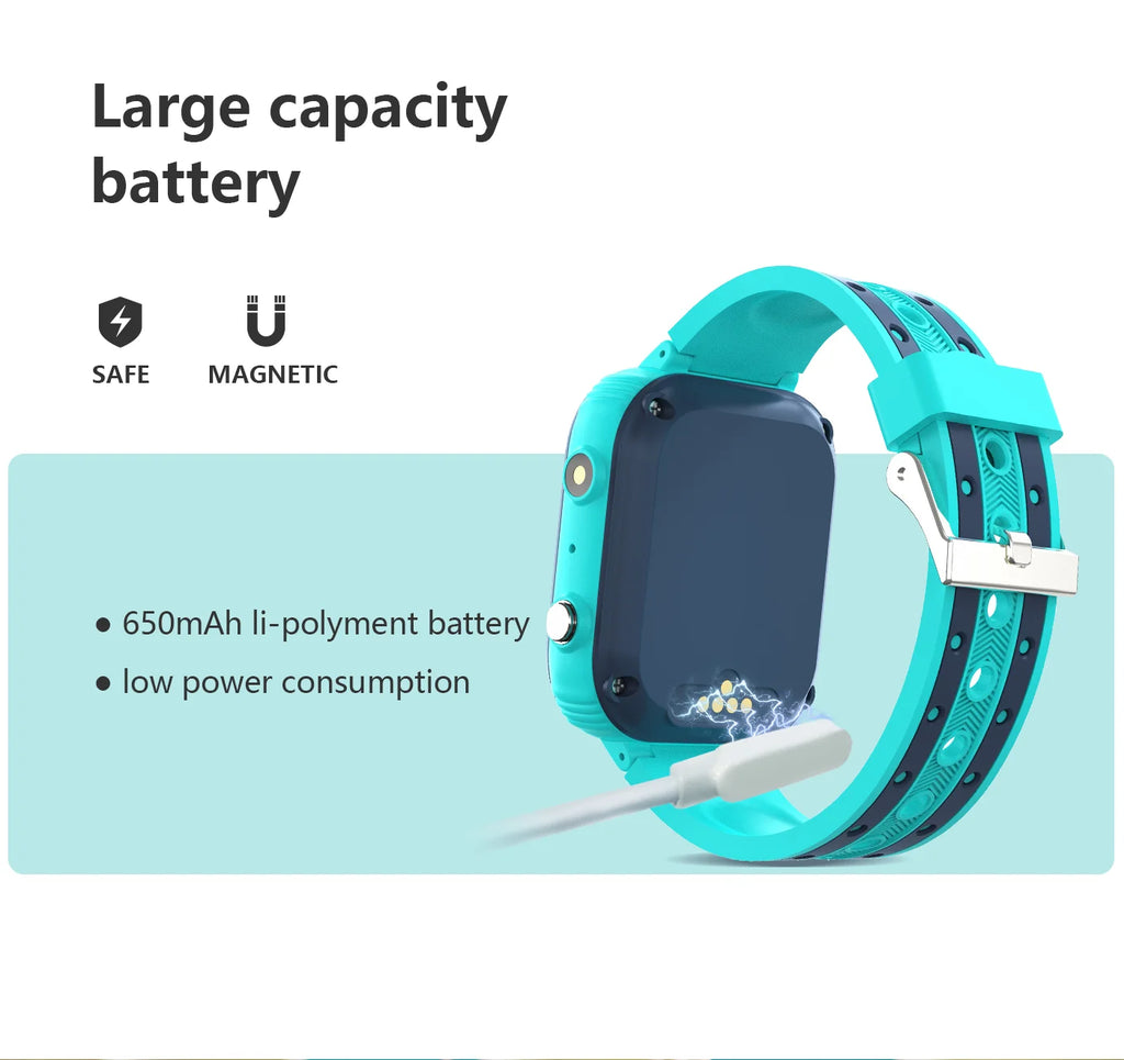 Lt21 smartwatch dla dzieci 4g – gps, rozmowy wideo, sos, wodoodporność ip67