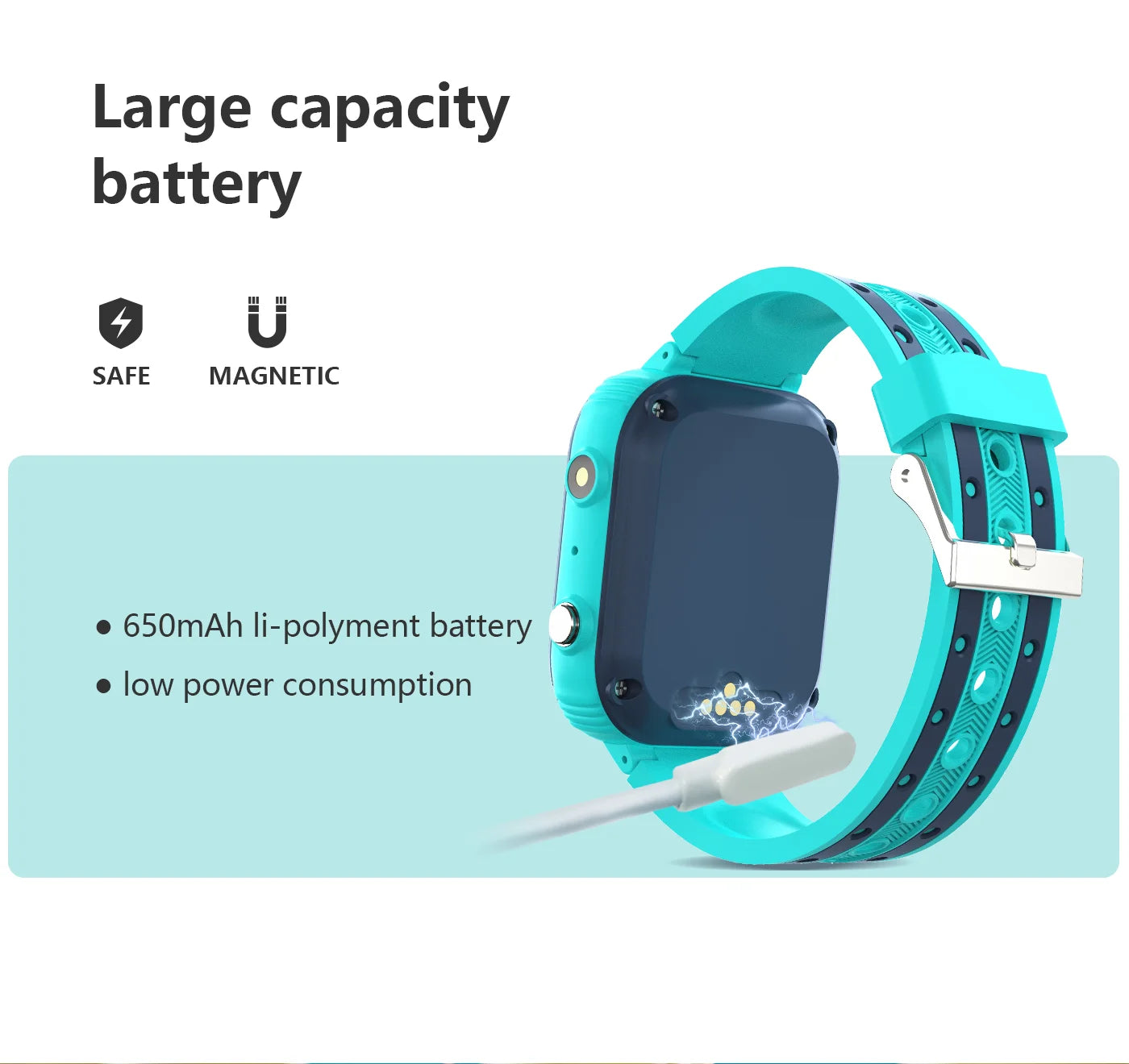 Lt21 smartwatch dla dzieci 4g – gps, rozmowy wideo, sos, wodoodporność ip67