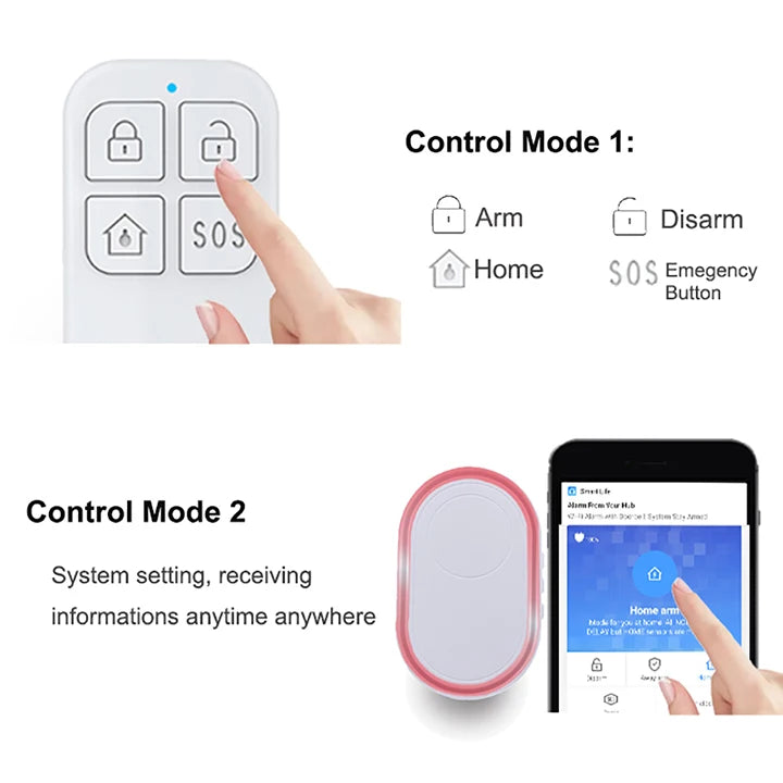 Tuya Wireless SOS Panic Button | Emergency Alert System