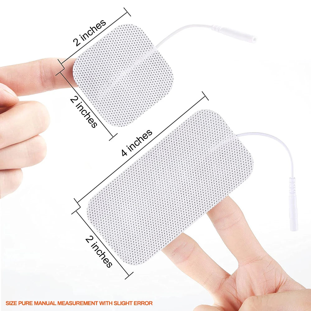Physiotherapy TENS Electrode Pads for Muscle Stimulation & Pain Relief