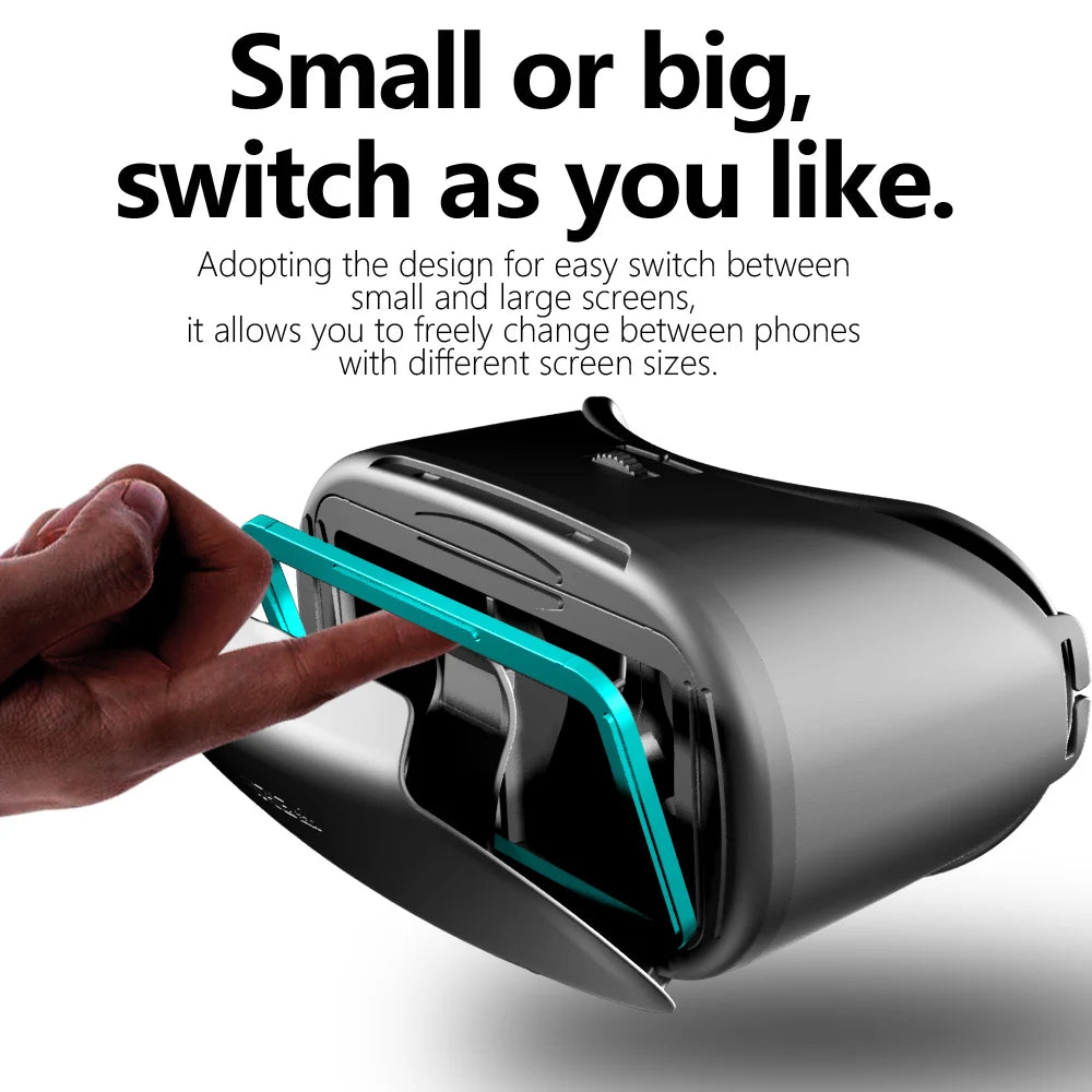 AyeBeau 3D VR Glasses - Immersive Virtual Reality Headset