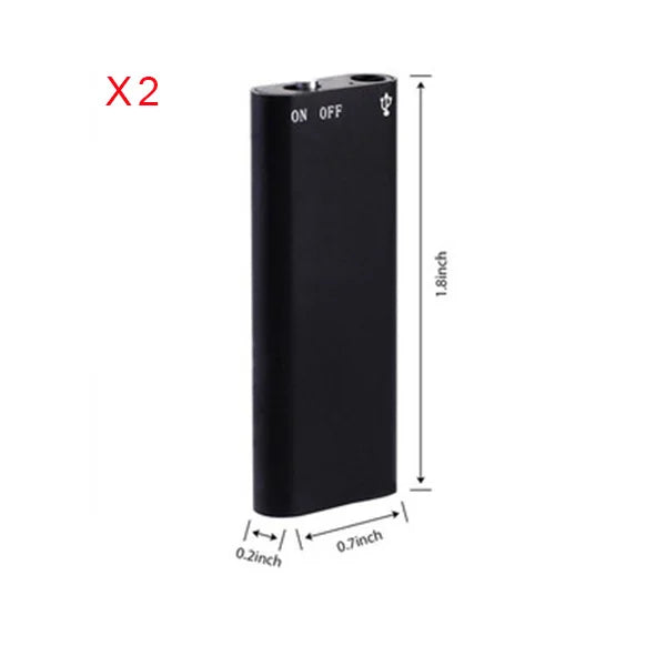 Ultracienka mini nagrywarka dyktafon cyfrowy odtwarzacz mp3 4-32gb