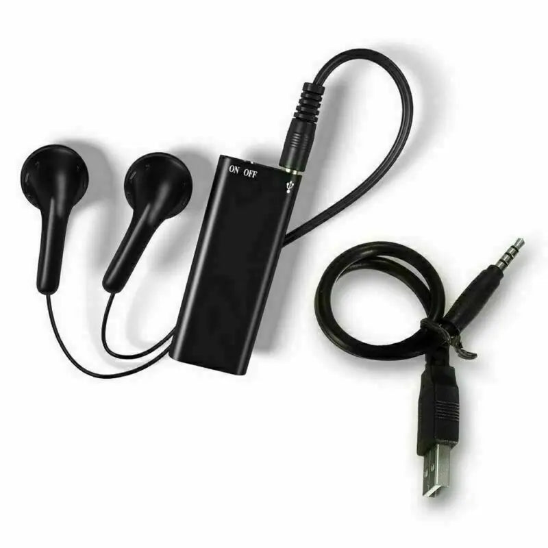 Ultracienka mini nagrywarka dyktafon cyfrowy odtwarzacz mp3 4-32gb