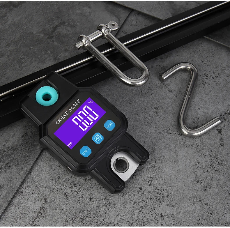 Precision 300kg Bluetooth Crane Scale | USB Digital Hanging Hook
