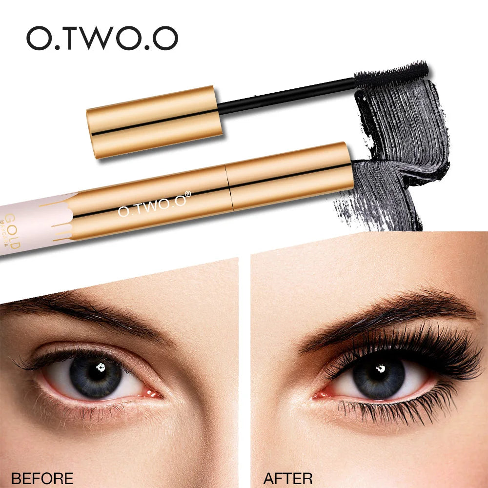 O.two.o 3d mascara: wydłużający czarny tusz do rzęs z efektem przedłużenia