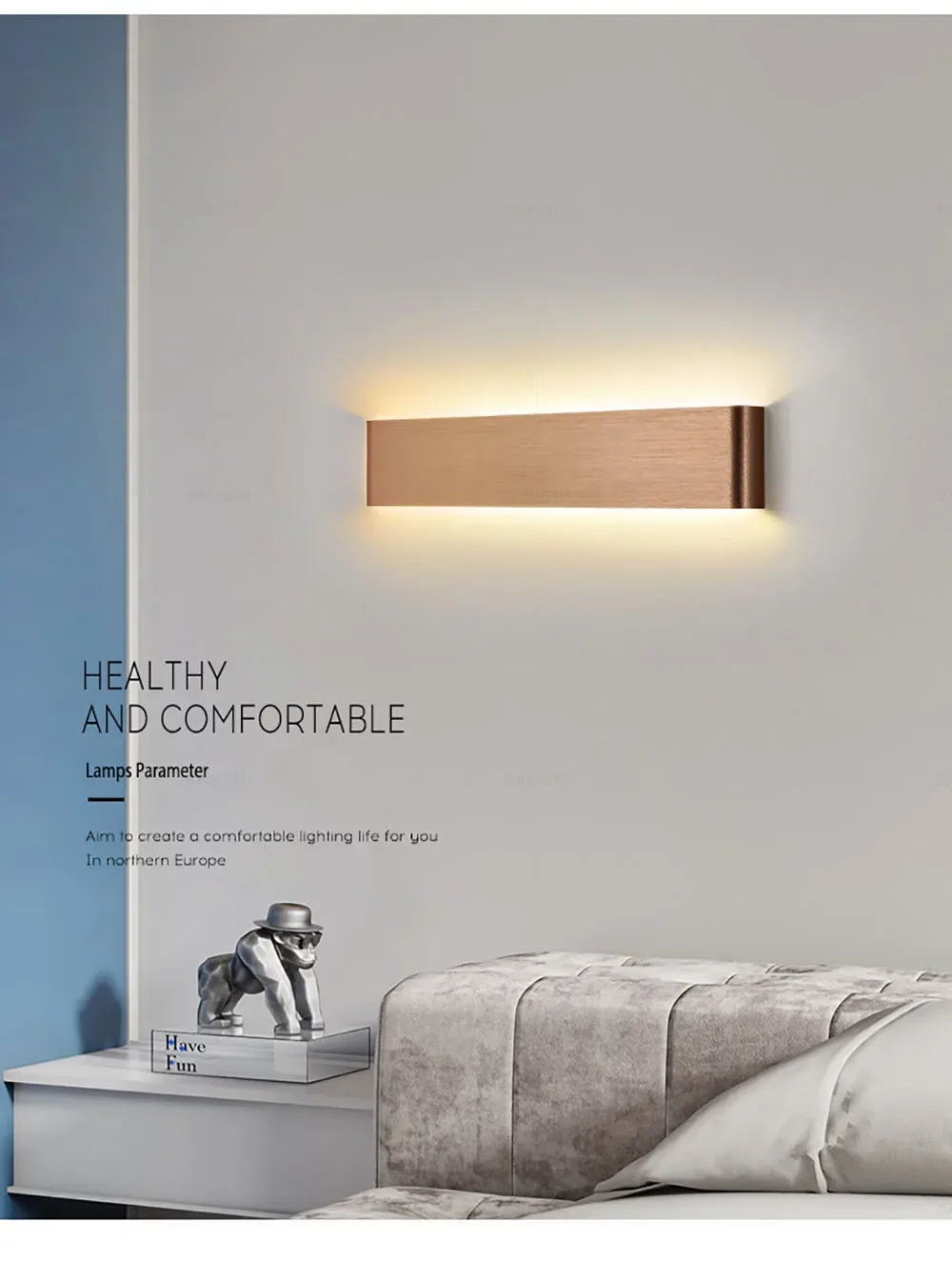 Nowoczesne lampy ścienne led – kinkiety do sypialni, salonu, schodów i dekoracji domowych