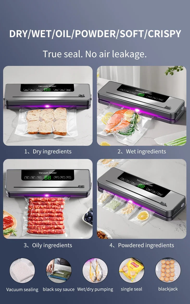 CENRR Electric Vacuum Sealer | Touch Button Food Preservation System