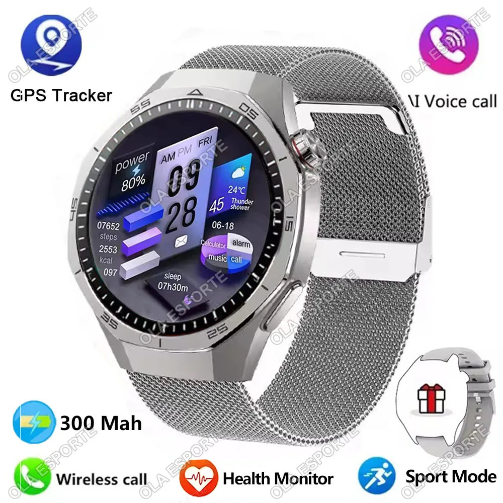 Vabena Watch 5 Pro GPS NFC Smartwatch | AMOLED Display