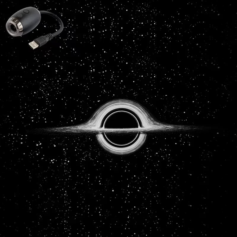 Projektor światła usb do samochodu | led oświetlenie wnętrza galaktyka saturn