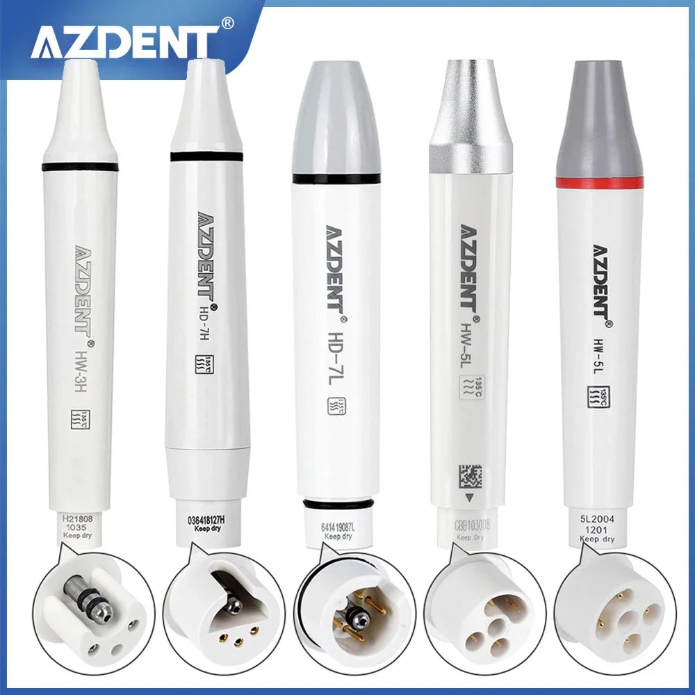 Azdent dentalne ultradźwiękowe końcówki do scalera piezo – sterylizowane w 135°, kompatybilne z satelec, dte, woodpecker, ems, vrn