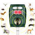 Solar Ultrasonic Animal Repeller Outdoor Pest Control with PIR Sensor