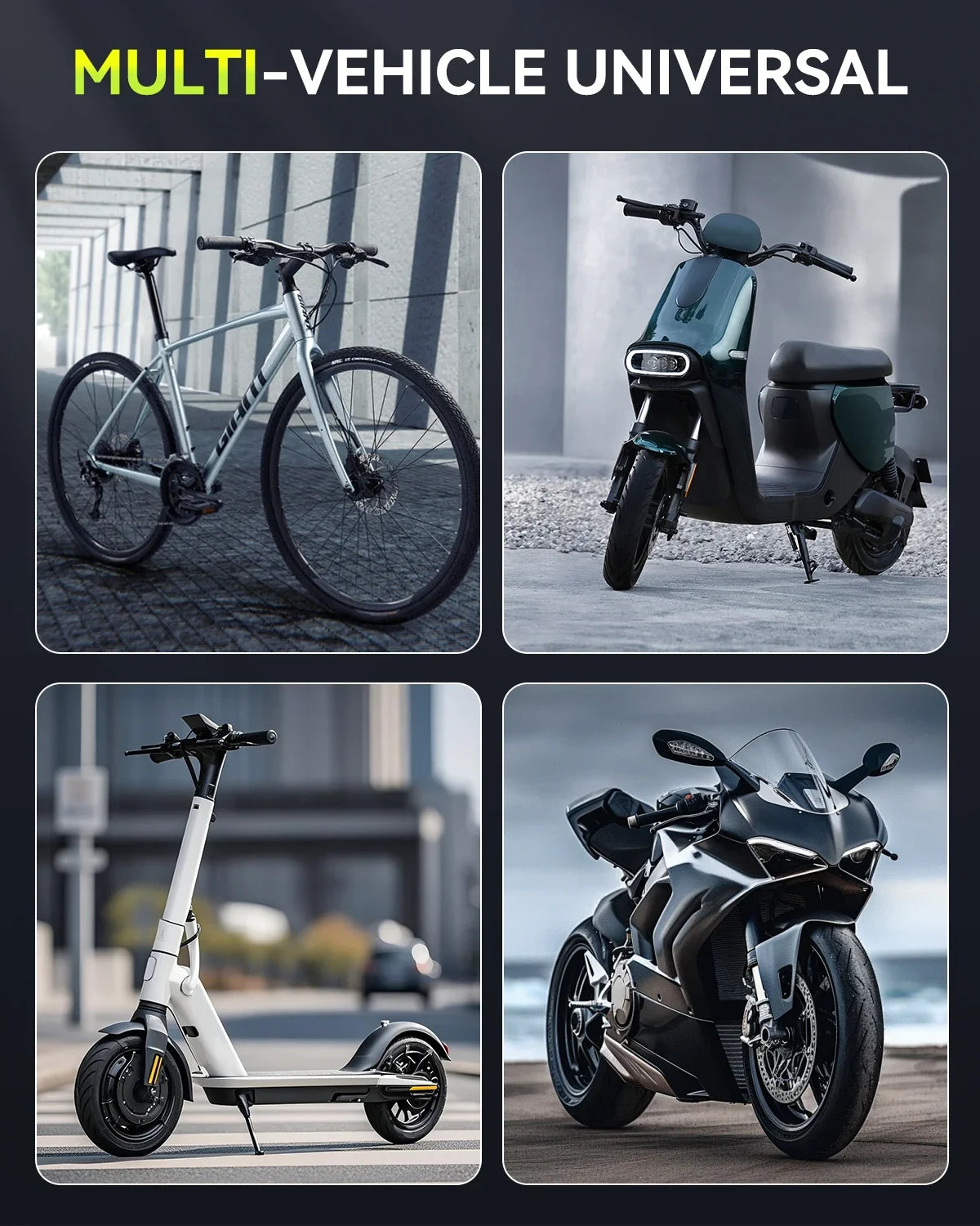 Zabezpieczenie motocykla extractme 110db z alarmem - wodoodporna blokada tarczy hamulcowej