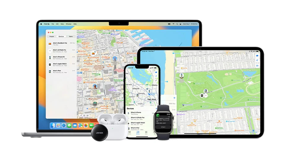 UGREEN Finder Smart Tag with Apple Find My for iOS Devices