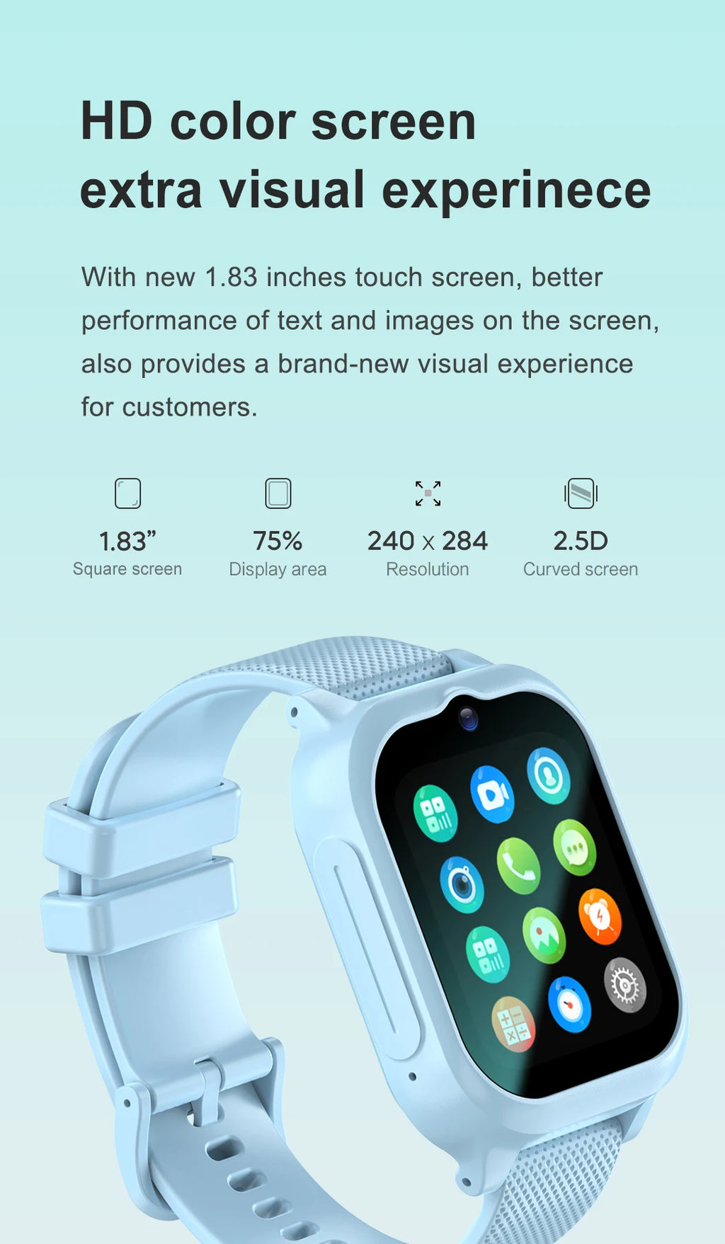 Smartwatch dla dzieci 4g gps: połączenia wideo sos – telefon dla dziecka