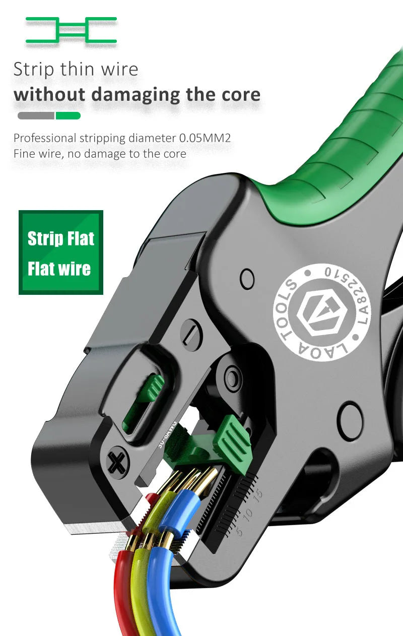LAOA Automatic Wire Stripping Pliers - Multifunctional Electrician Tool