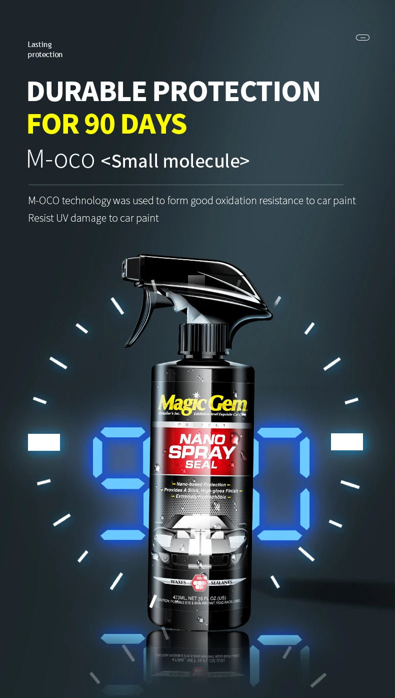 Magiczny klejnot samochodowa nanopowłoka ceramiczna – hydrofobowa ochrona lakieru