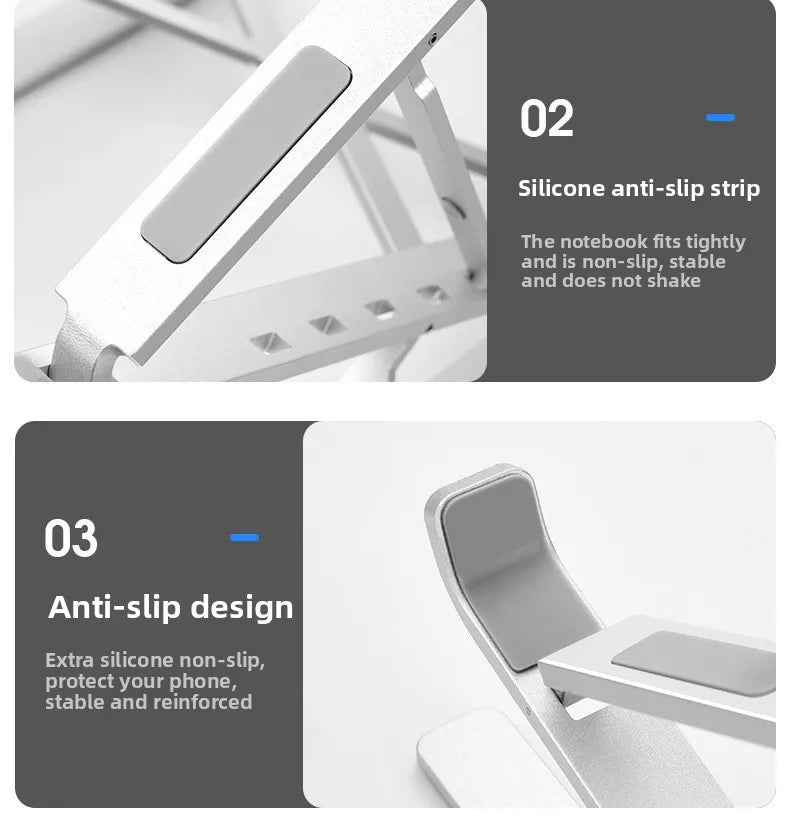 Stojak ergonomiczny na laptopa dawndesslo – regulowany uchwyt biurkowy