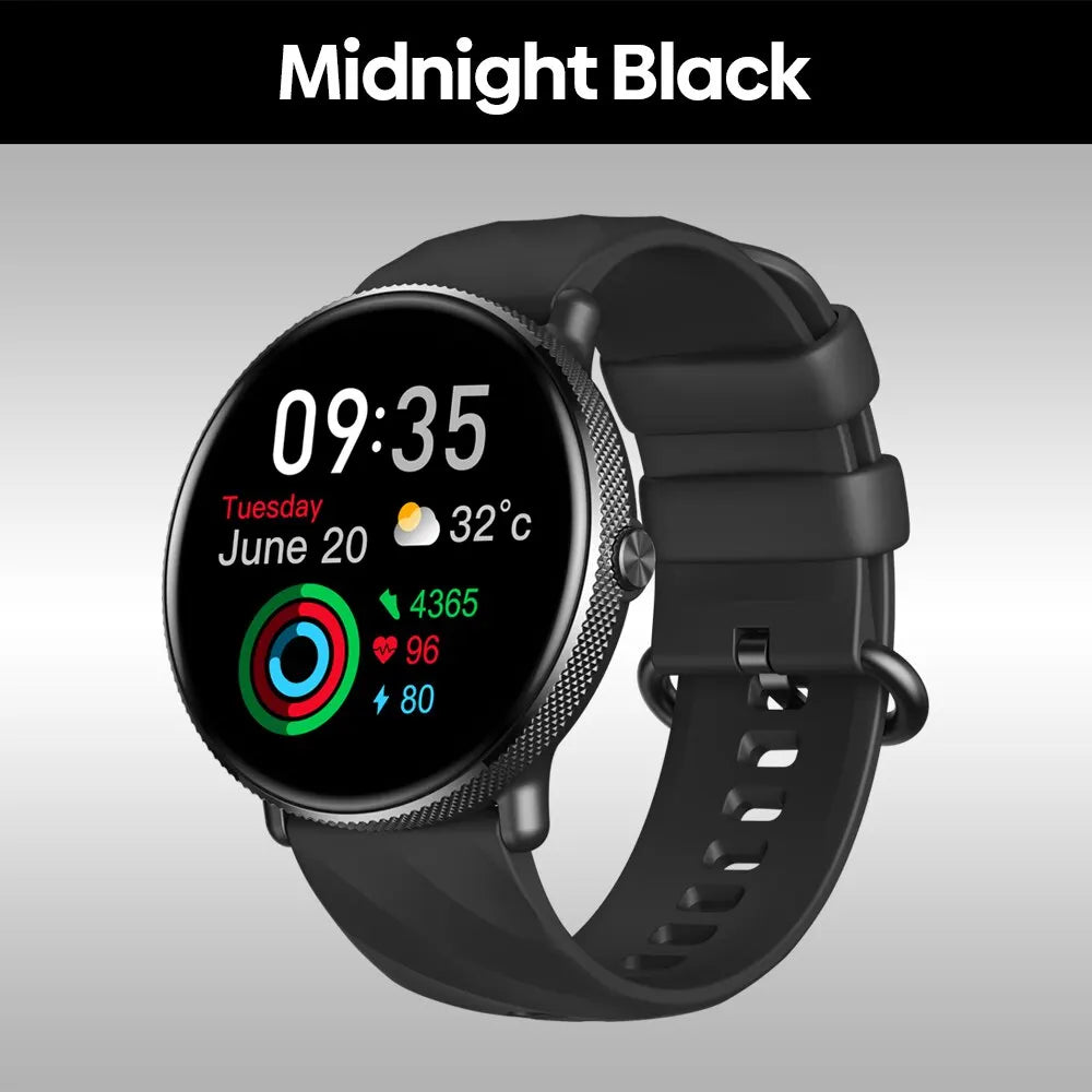 Zeblaze gtr 3 pro: smartwatch z połączeniami głosowymi, wyświetlaczem amoled i ramą ze stali 316l