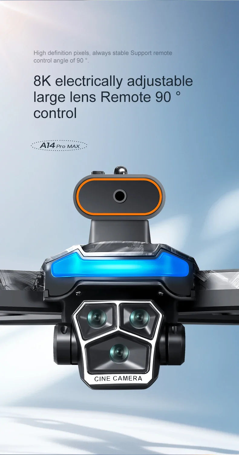 Lenovo A14Pro Max 4K GPS Drone | Dual Pro Camera | Advanced Aerial Photography