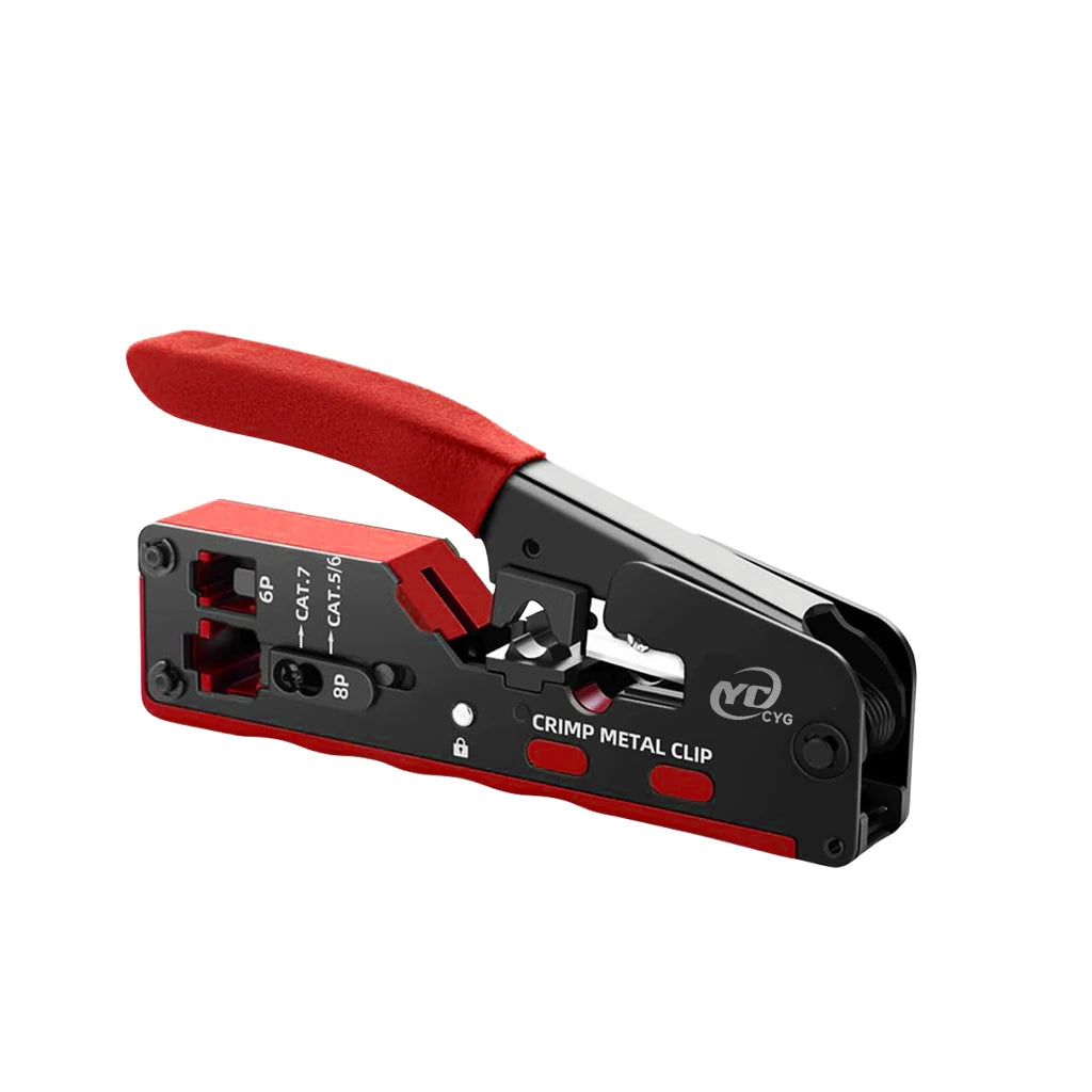 Vabena zaciskarka przepustowa rj45 rj12 rj11 i zestaw do ściągania izolacji | zaciskarka kabli ethernet cat5e-cat7