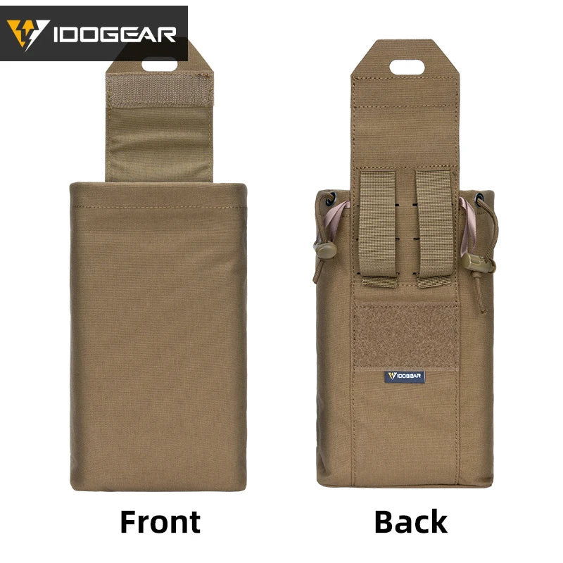 Idogear taktyczna składana torba zrzutowa molle - wytrzymała mini saszetka