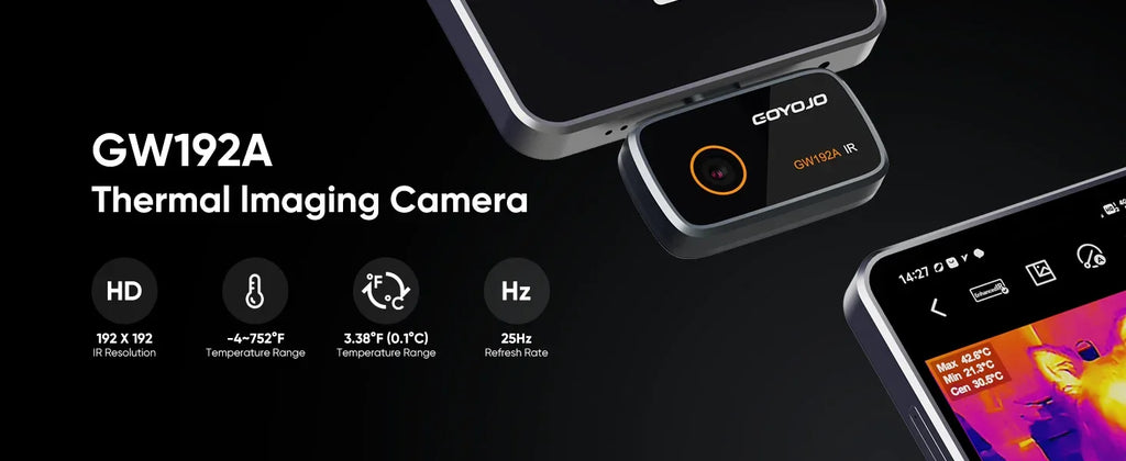 GW192A Thermal Imaging Camera for Android | Infrared Inspection & Repair Tool