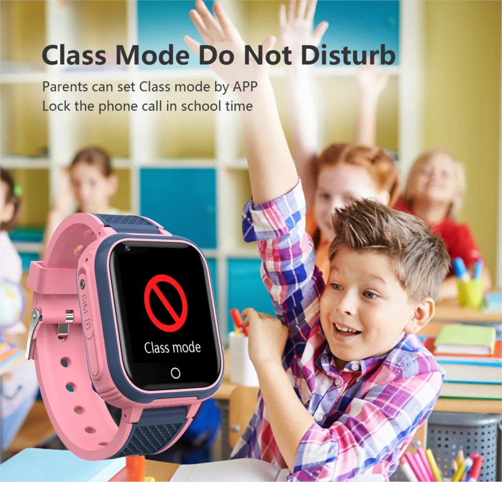 Lt21 smartwatch dla dzieci 4g – gps, rozmowy wideo, sos, wodoodporność ip67