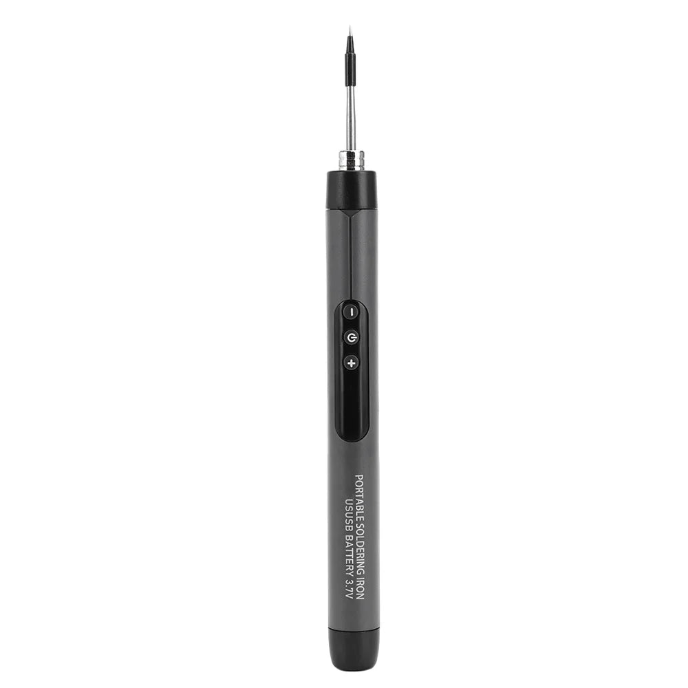 Portable USB-C Soldering Iron Set - 600mAh Battery, Adjustable Temp for DIY & Repairs