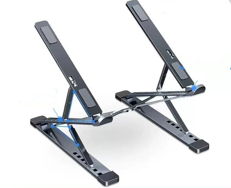 Ergonomiczny stojak na laptopa – regulowany i przenośny podwyższacz biurkowy do biura