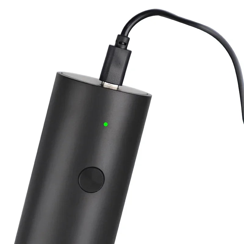Elektryczny młynek do soli i pieprzu ładowany przez usb – regulowana grubość mielenia