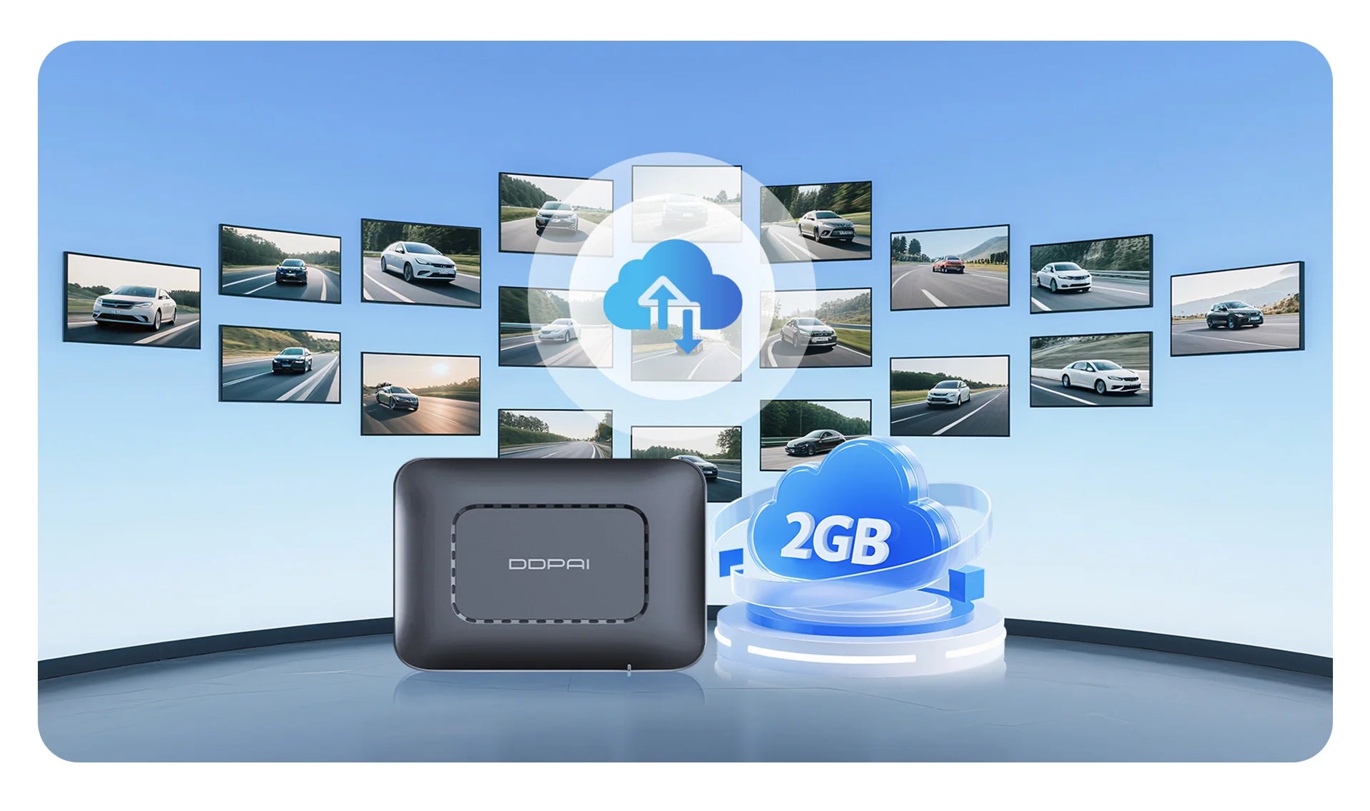 Ddpai z50 pro 4k kamera samochodowa z gps, adas i noktowizją