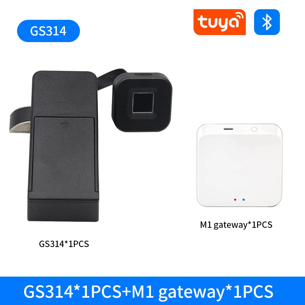 Invisible Biometric Drawer Lock - Smart Bluetooth & IC Card Security