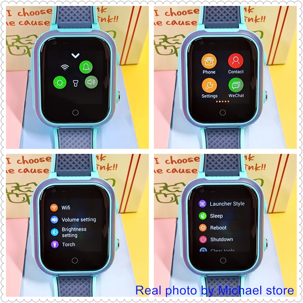 Lt21 smartwatch dla dzieci 4g – gps, rozmowy wideo, sos, wodoodporność ip67