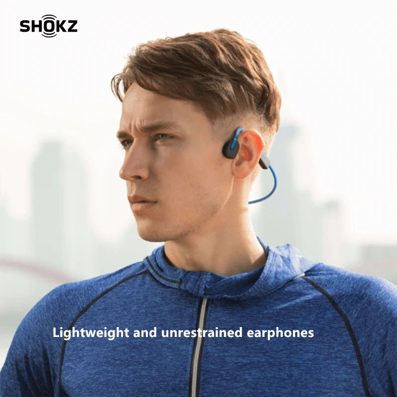 Słuchawki sportowe shokz openmove s661 z przewodnictwem kostnym - bezprzewodowy zestaw ip55