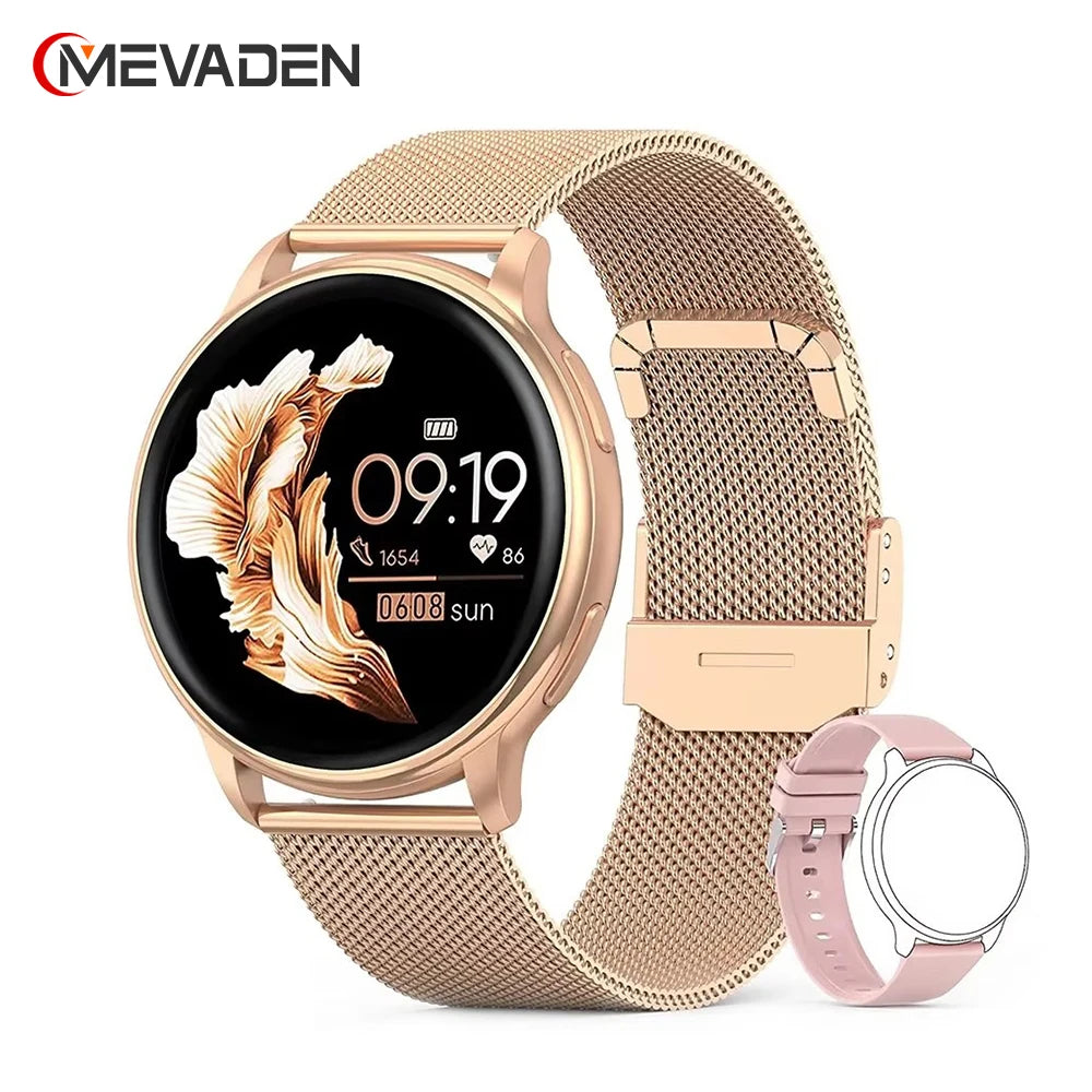 Mevaden inteligentne zegarki z rozmowami bluetooth, indywidualnymi tarczami i trackerami fitness y22