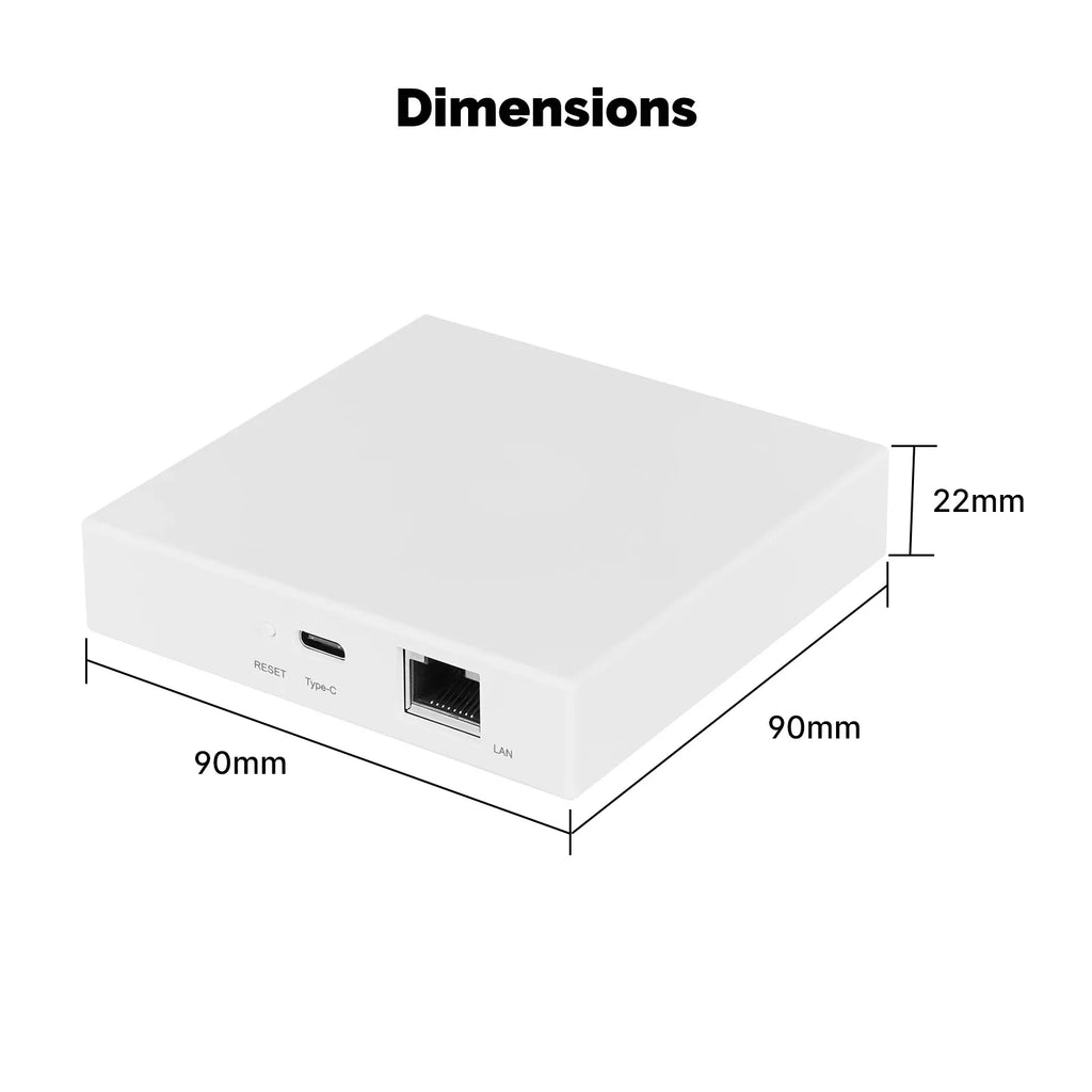 Moes matter i zigbee koncentrator bramy do inteligentnego domu wielopak
