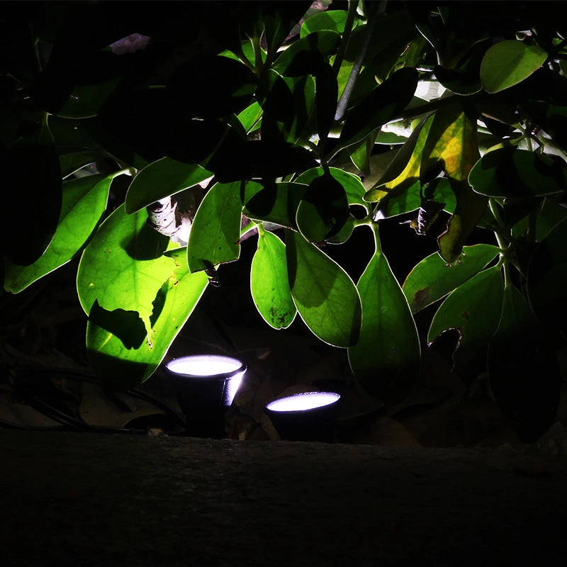 10-w-1 solarne lampy ogrodowe rgb - wodoodporne reflektory zewnętrzne ip65
